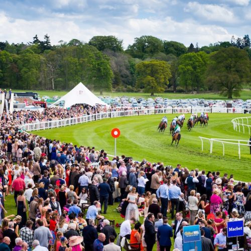 Horses round the bend at Perth