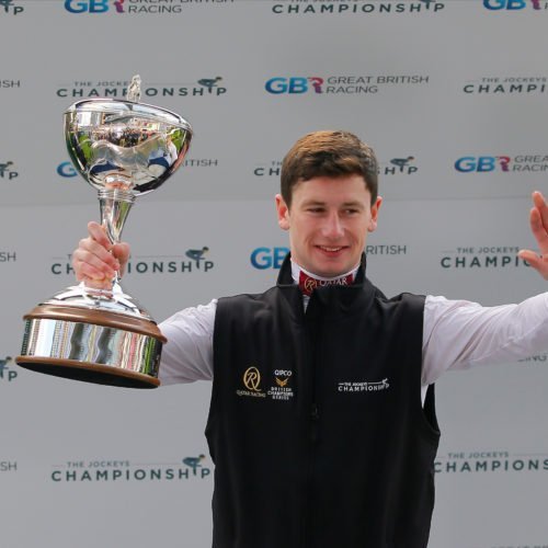 Jockeys Championship. Champion Jockey Oisin Murphy