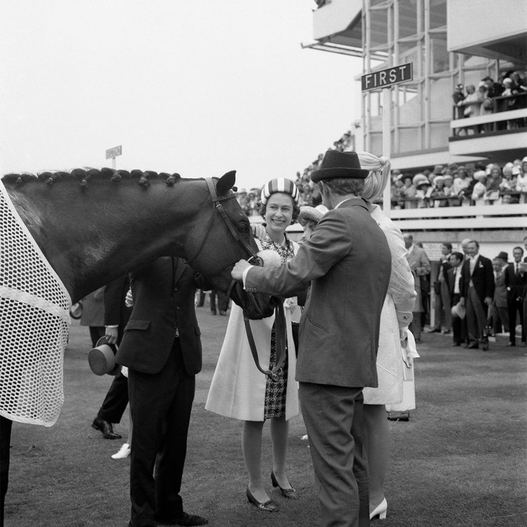The Queen and Magna Carta after the 1970 Ascot Stakes win