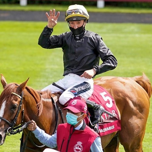 Stradivarius wins record breaking fourth Goodwood Cup