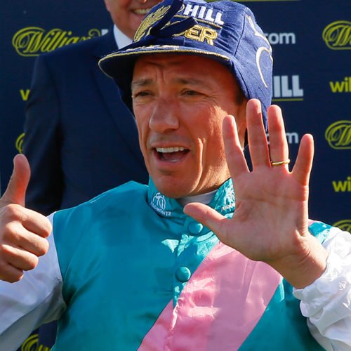 Frankie Dettori St Leger number 6 with Logician