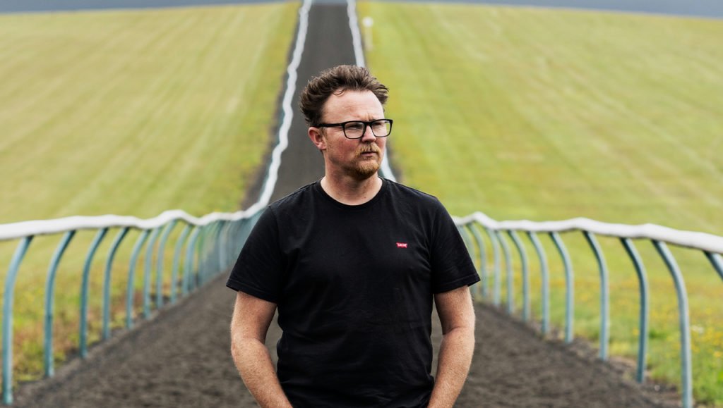 Nathan Horrocks Visual director for the film The fall which focuses on jockeys' mental health