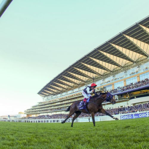 Frankie Dettori at Champions Day, cracksman in 2018 pictured