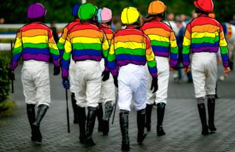 Racing is Everyone's Sport Jockey Graphic