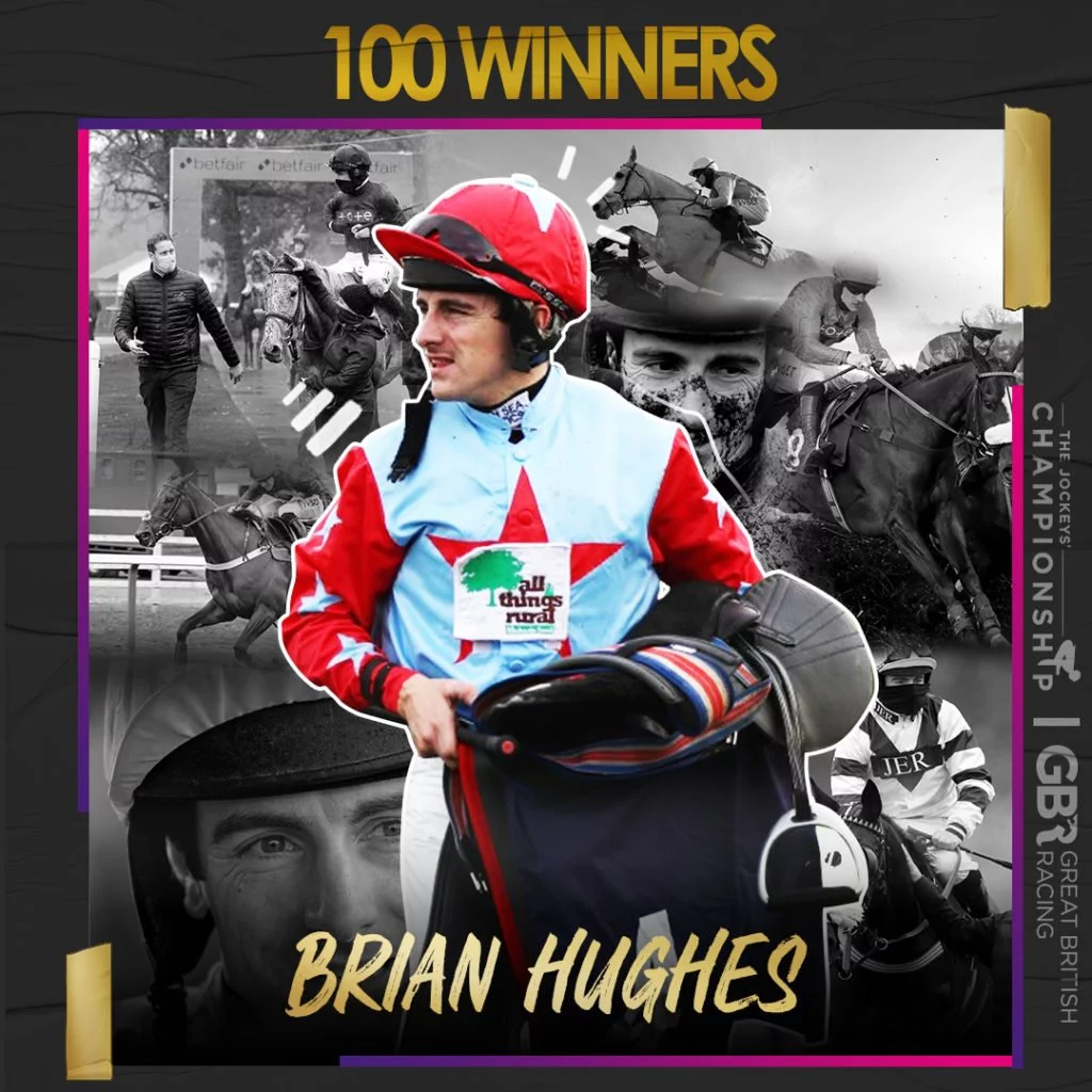 Brian Hughes 100 winners graphic