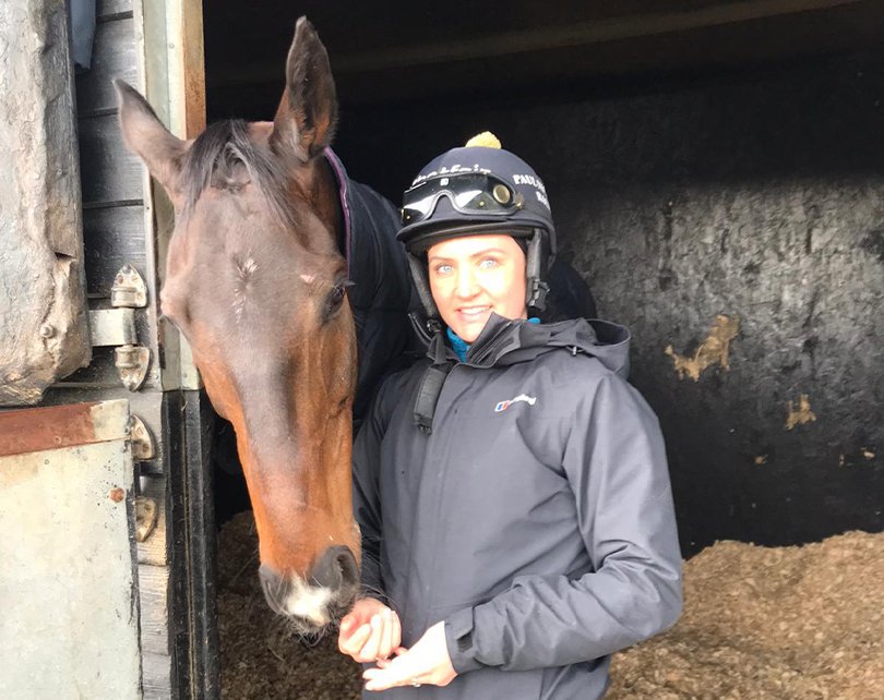 Frodon and work rider Holly