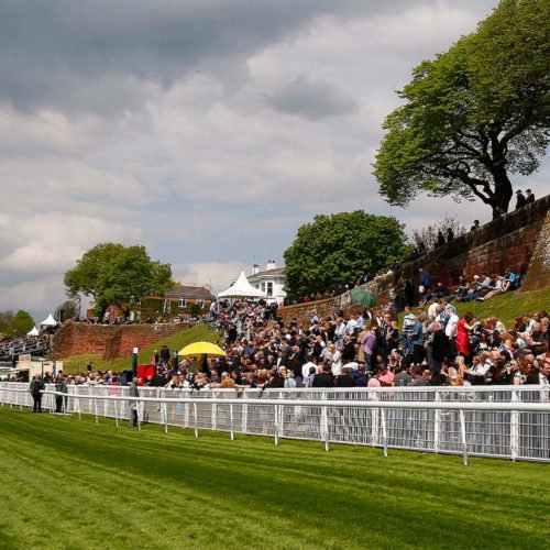 Chester racecourse, the world's oldest racecourse