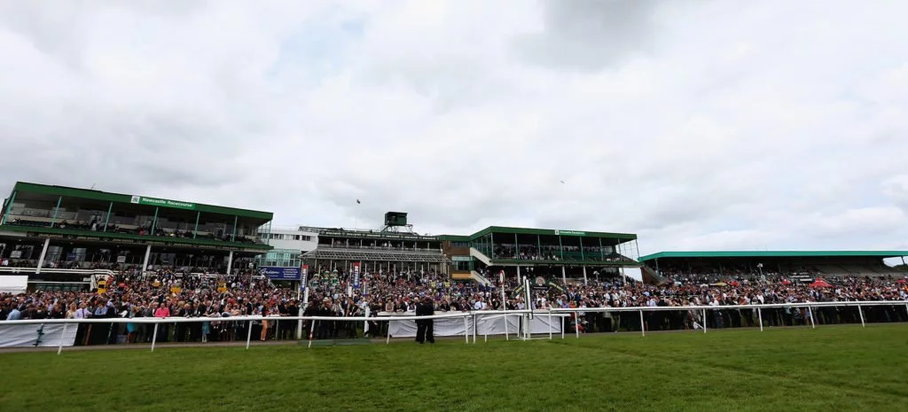 Racing League, Newcastle racecourse pictured