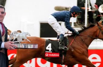 Aidan O'Brien in the Derby