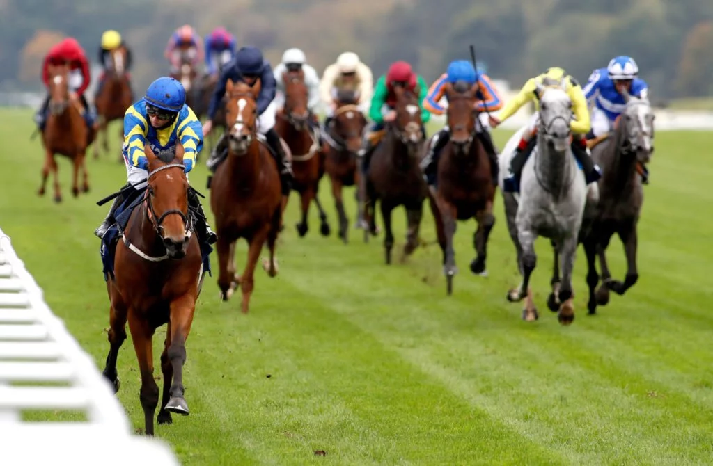 Trueshan and Hollie Doyle winning The QIPCO British Champions Long Distance Cup ahead of a top-class field including Stradivarius