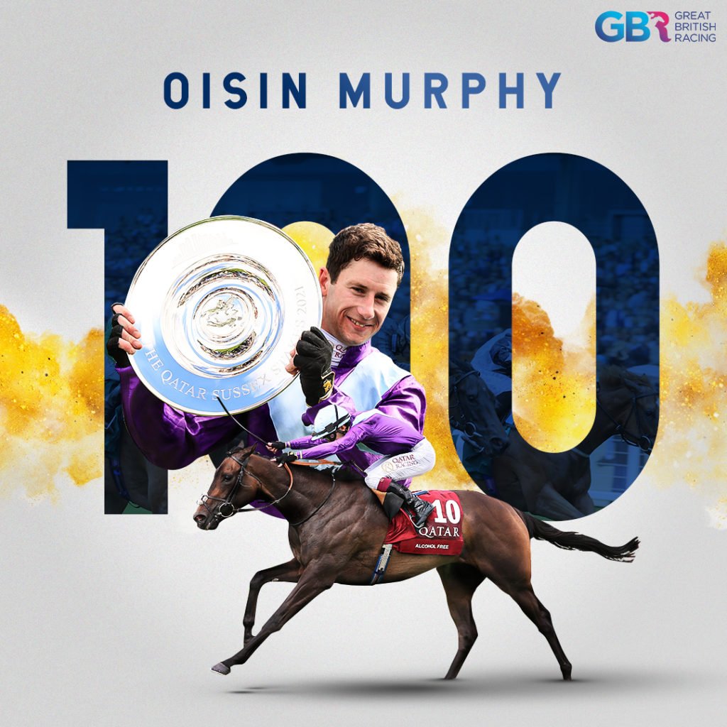 Oisin Murphy 100 wins