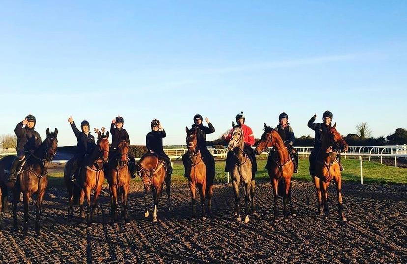 Warren Greatrex team. Credit: Ian Yeates, Head Lad