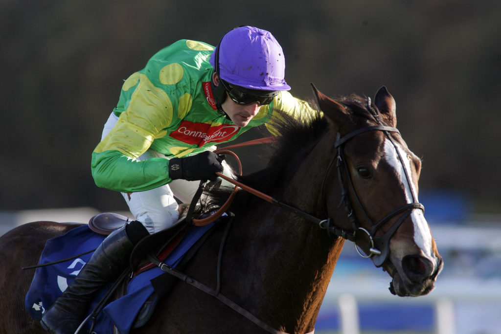 Kauto Star and Ruby Walsh winning The Betfair Chase in 2006