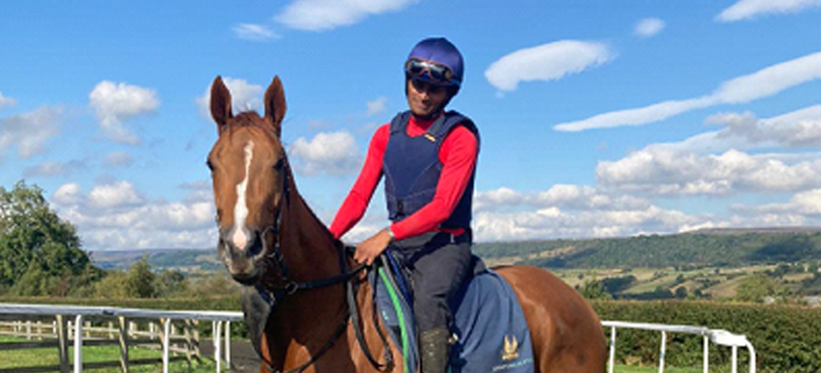 School teacher Paresh pursues childhood dream of riding racehorses ...