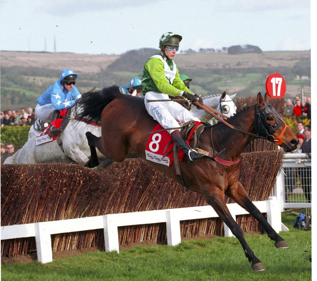 See More Business on his way to winning the 1999 Cheltenham Gold Cup