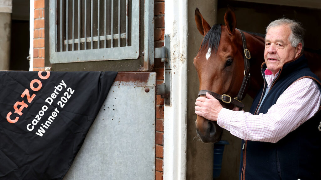 Desert Crown and Sir Michael Stoute