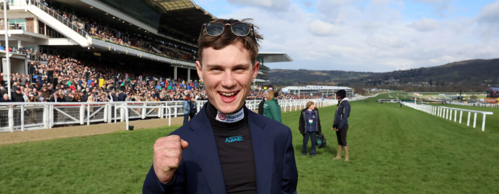 Freddie Gingell in 2025 at Cheltenham