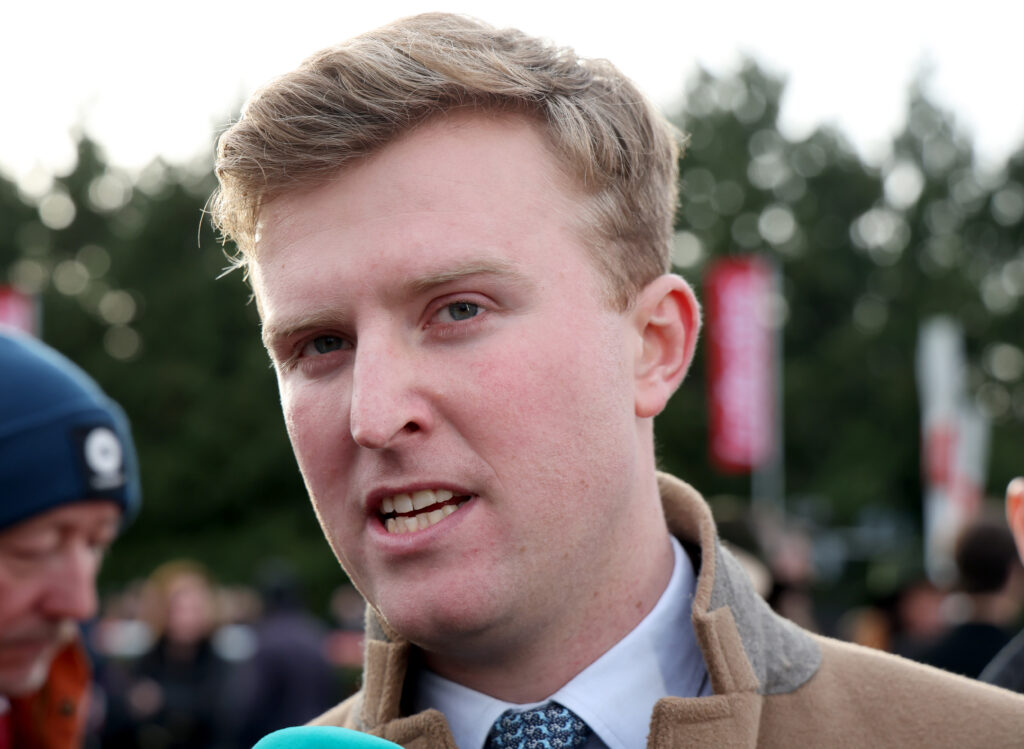 Noel George at Kempton in 2023