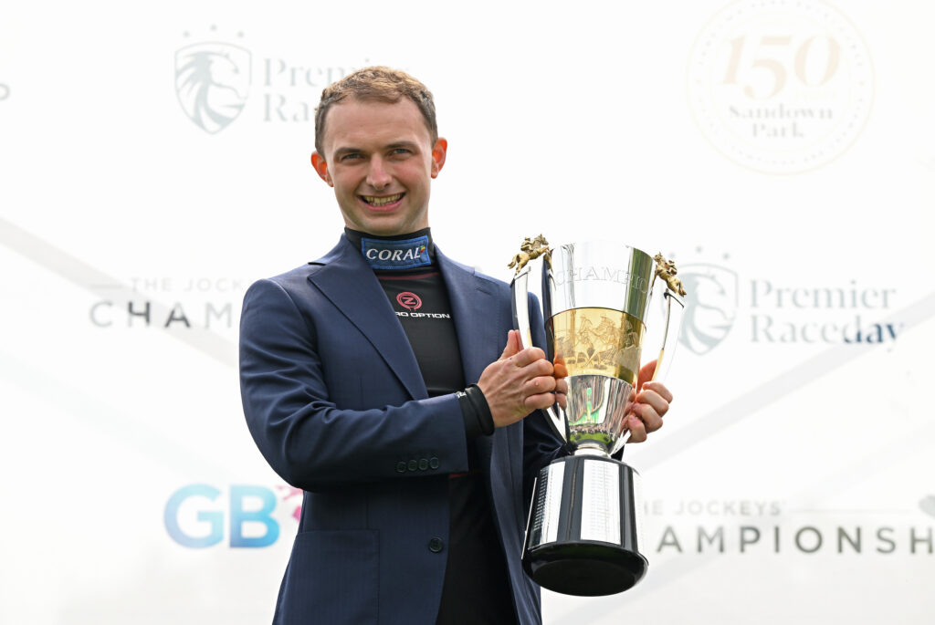 Sean Bowen is crowned 2025 Champion Jockey at Sandown